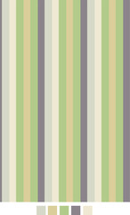 Obraz premium A seamless retro striped pattern with colorful vertical lines