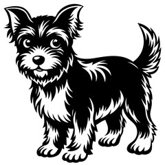 Dog Set Vector Design: Collection of Canine Illustrations & Silhouettes