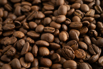 Coffee bean for drink in morning, nature food.