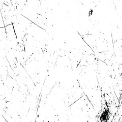 grunge and old scratched distressed overlay texture, black and white abstract old stained scratched monochrome texture, surface of grunge scratches of dusty wall or grunge texture.
