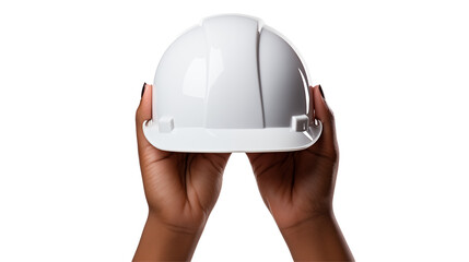 Orange Hard Hat Bright Safety Gear for Construction, Protective Headwear for Workers.