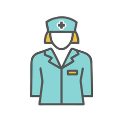 Healthcare professional icon