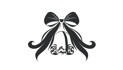 wedding bells glyph icon