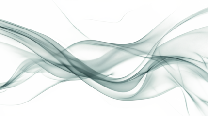 A long, wavy line of blue color