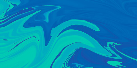 Abstract background of blue and green tones, random combination