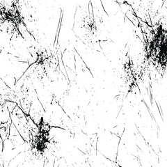 grunge overlay texture with various scratches,  black scratches on white background, grunge overlay texture, vintage and scratched black stripes on white background.