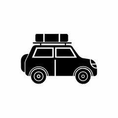 creative details Road Trip Car Icon vector illustration