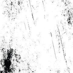 The black and white surface is covered with scratches and grainy overlay grunge effects, scratched and old grainy Distressed texture Grunge background, Vintage worn pattern with scratches.
