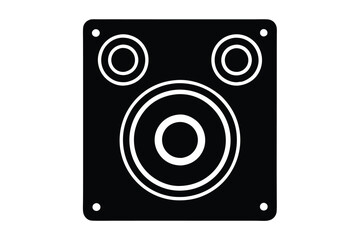 audio speaker vector illustration