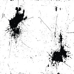 scratched and old grainy Distressed texture Grunge background, Vintage worn pattern with scratches, The black and white surface is covered with scratches and grainy overlay grunge effects.