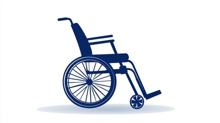 Fototapeta premium Sleek modern wheelchair design for accessibility and mobility solutions