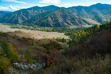 autumn in the mountains