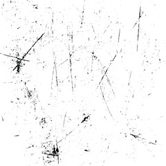 scratched and old grainy Distressed texture Grunge background, Vintage worn pattern with scratches, The black and white surface is covered with scratches and grainy overlay grunge effects.