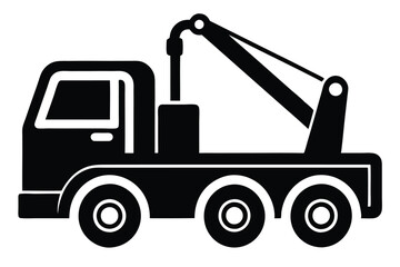dump truck vinyl ready vector illustration