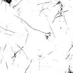 scratched and old grainy Distressed texture Grunge background, Vintage worn pattern with scratches, The black and white surface is covered with scratches and grainy overlay grunge effects.