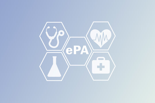 ePA Elektronische Patientenakte mit Vernetzung in die Bereiche Therapie, Diagnostik und Pflege