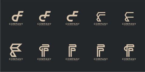 Pixelated Light Beige Symbols On Dark Gray Background