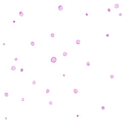 Seamless watercolor polka dot pattern. Playful and versatile pattern of scattering of hand-painted watercolor polka dots in a variety of soft pastel colors