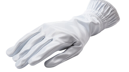 White Satin Long Gloves Elegant Fashion Accessory, Soft and Comfortable with Wrist Cuff.