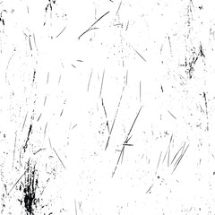 Vintage worn pattern with scratches, The black and white surface is covered with scratches and grainy overlay grunge effects, scratched and old grainy Distressed texture Grunge background.