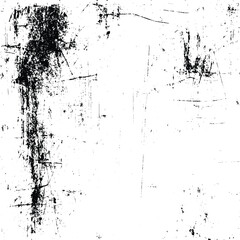 Vintage worn pattern with scratches, The black and white surface is covered with scratches and grainy overlay grunge effects, scratched and old grainy Distressed texture Grunge background.