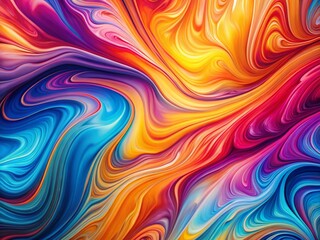 Obraz premium Abstract Marble Fashion Wallpaper: Fluid Gradient Texture Background