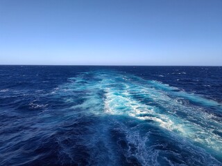 Cruising Seascape View of the Caribbean Sea