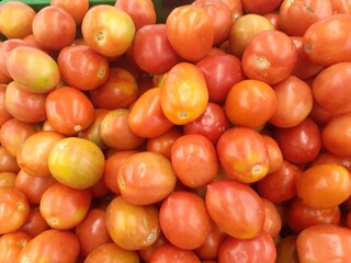 tomatoes in the market