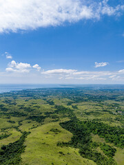 East Sumba, East Nusa Tenggara , Indonesia &ndash;  03. 30. 2024 &ndash; Waingapu City as seen from the western hills of the city