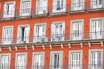 plaza Mayor in Madrid, Spain