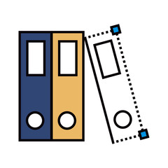 folder with documents