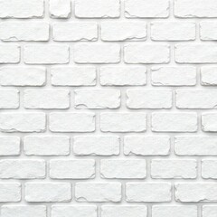 Obraz premium Clean white brick texture, subtle stone variation, bright, design, exterior