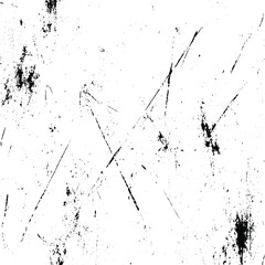 grunge texture with black scratches and stains, Dark weathered overlay pattern sample scratched grunge effect, Abstract old and grainy distressed vintage texture of cracks, chips, dot.