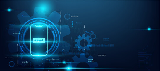 phone protection cyber warning concept icon