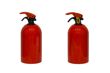 fire extinguisher isolated on white background