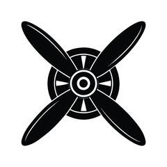 propeller silhouette art