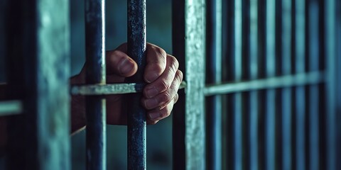 a hand holding a metal bar