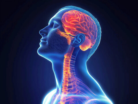 Dystonia neurological diagnosis. Movement disorder treatment. Muscle spasms therapy. Involuntary movements symptoms. A person with cervical dystonia experiencing symptoms.