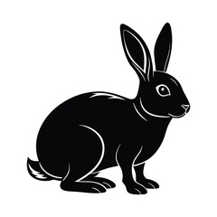 vector illustration of a rabbit