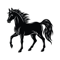 Obraz premium horse vector illustration