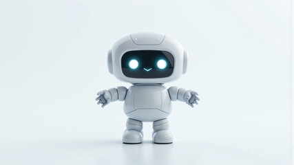 Cute and Friendly Robot Character