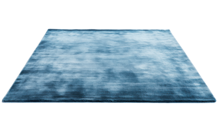 blue fabric texture isolated on a white background