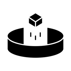 360 glyph icon