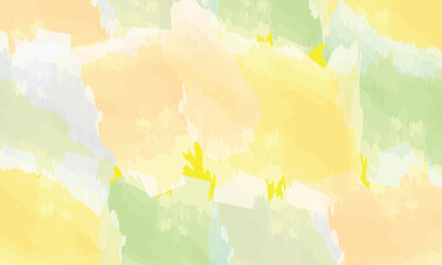 Abstract Watercolor Painting with Pastel Colors background