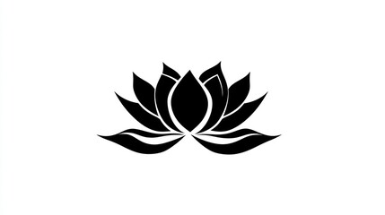 Lotus flower logo design (2)