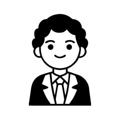 Hand-Drawn Lawyer Illustration