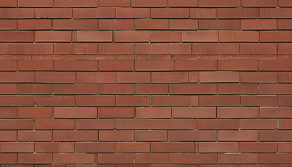 Obraz premium red brick wall background