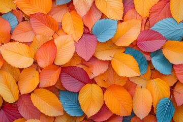 Autumn Leaves Ground Cover Texture. (1)
