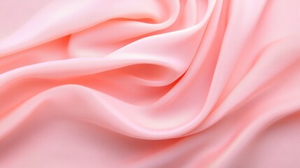 Fototapeta premium Soft Pink Fabric Drapes: A Textured Delight