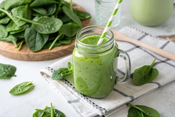fresh green smoothie
